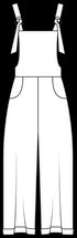 Stitched For Good - Desert Flame Overalls